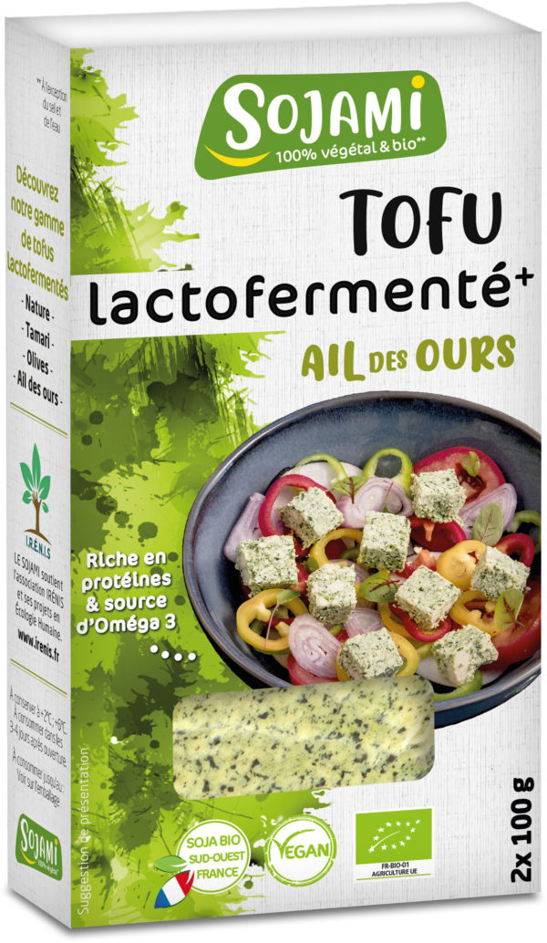 Tofu lactofermentE ail des ours 2*100g